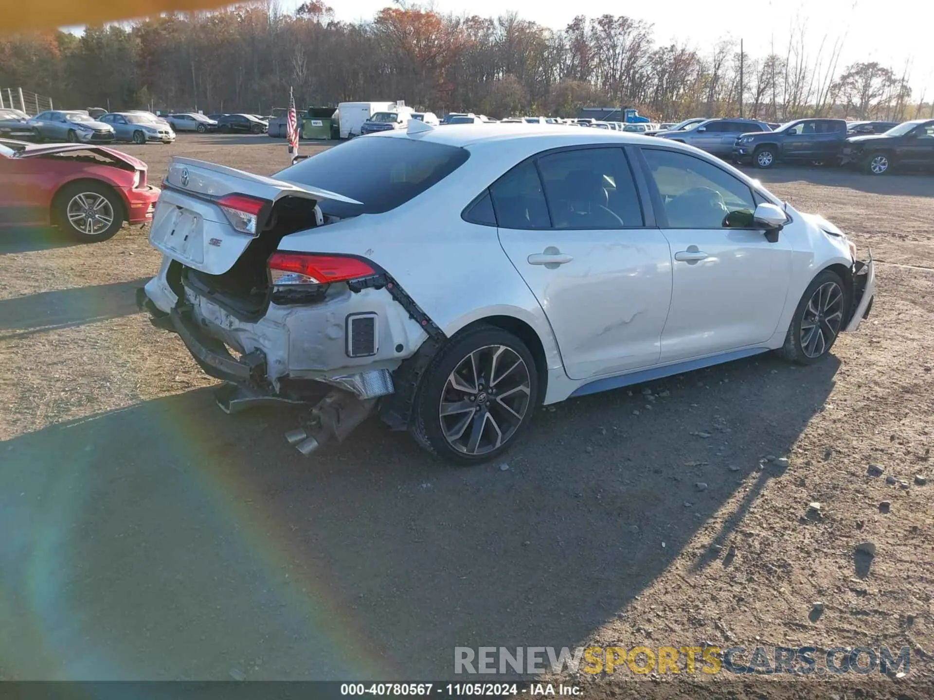 4 Photograph of a damaged car JTDS4MCE9MJ070849 TOYOTA COROLLA 2021