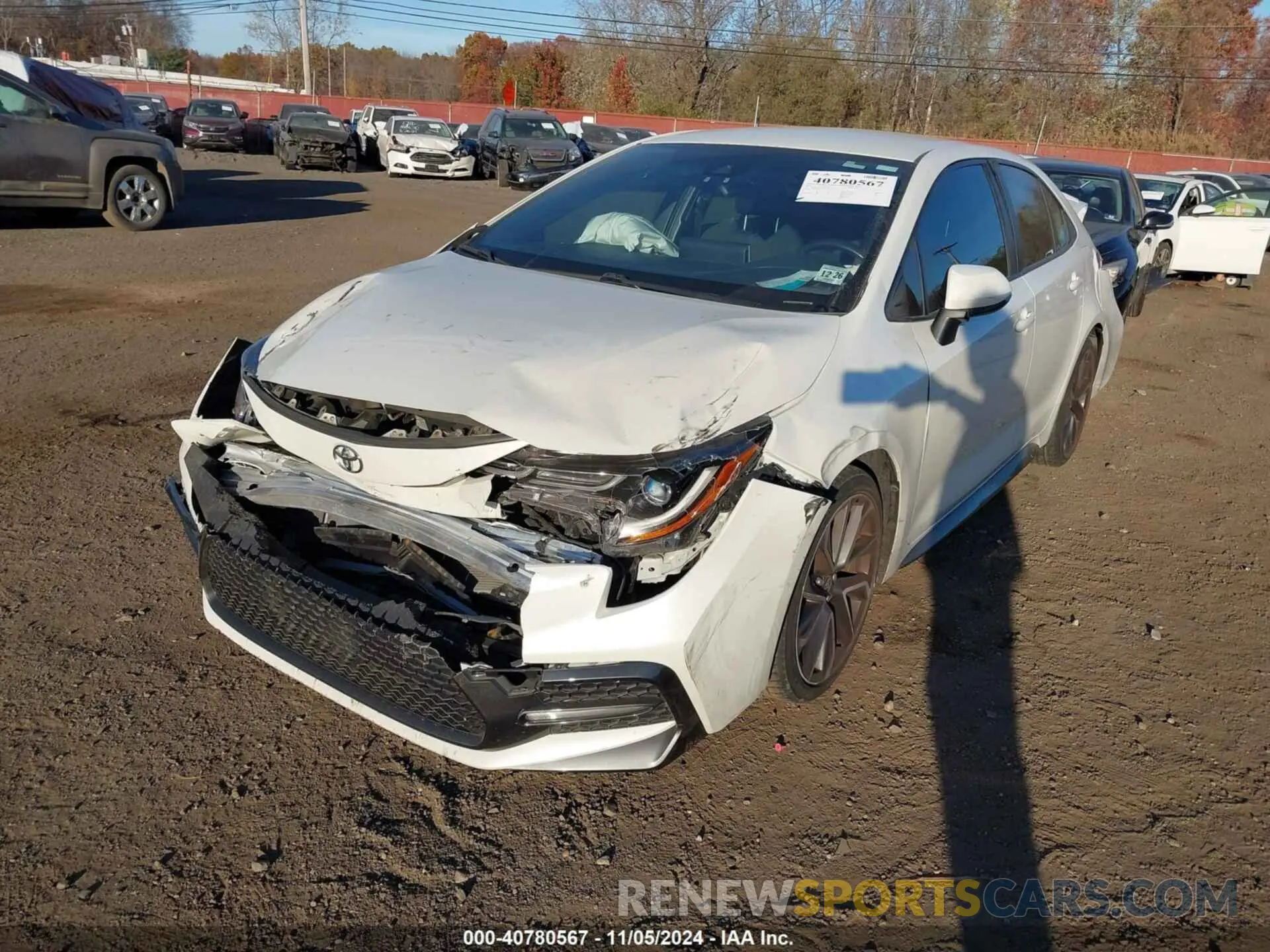 6 Photograph of a damaged car JTDS4MCE9MJ070849 TOYOTA COROLLA 2021