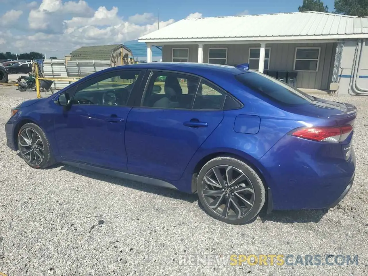 2 Photograph of a damaged car JTDS4MCE9MJ072973 TOYOTA COROLLA 2021