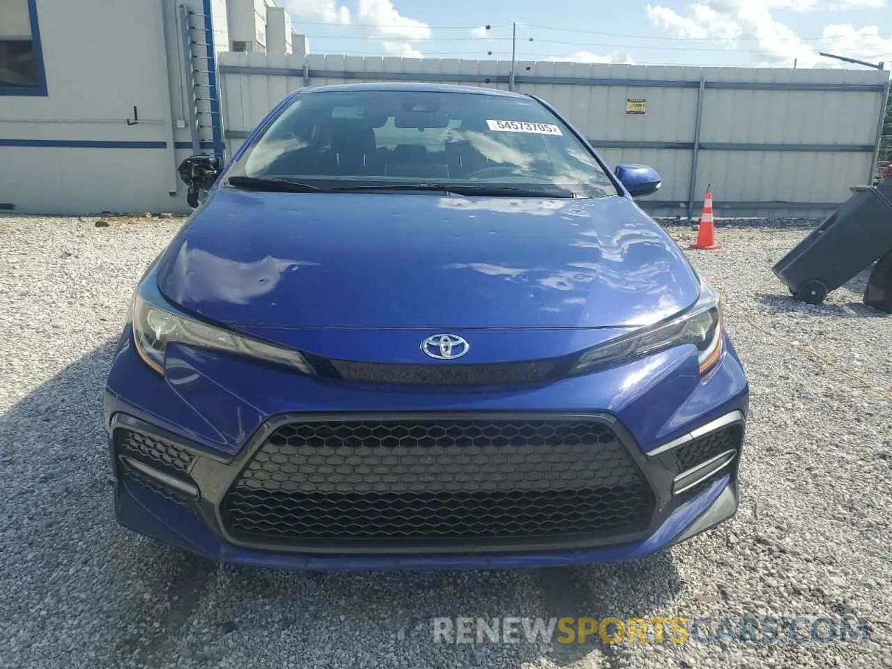 5 Photograph of a damaged car JTDS4MCE9MJ072973 TOYOTA COROLLA 2021