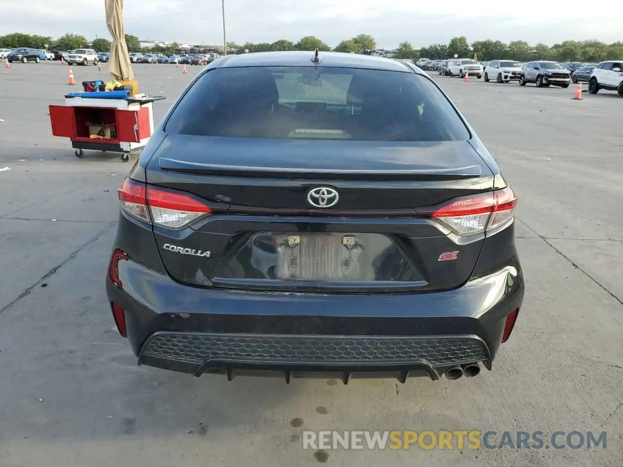 6 Photograph of a damaged car JTDS4MCE9MJ075663 TOYOTA COROLLA 2021