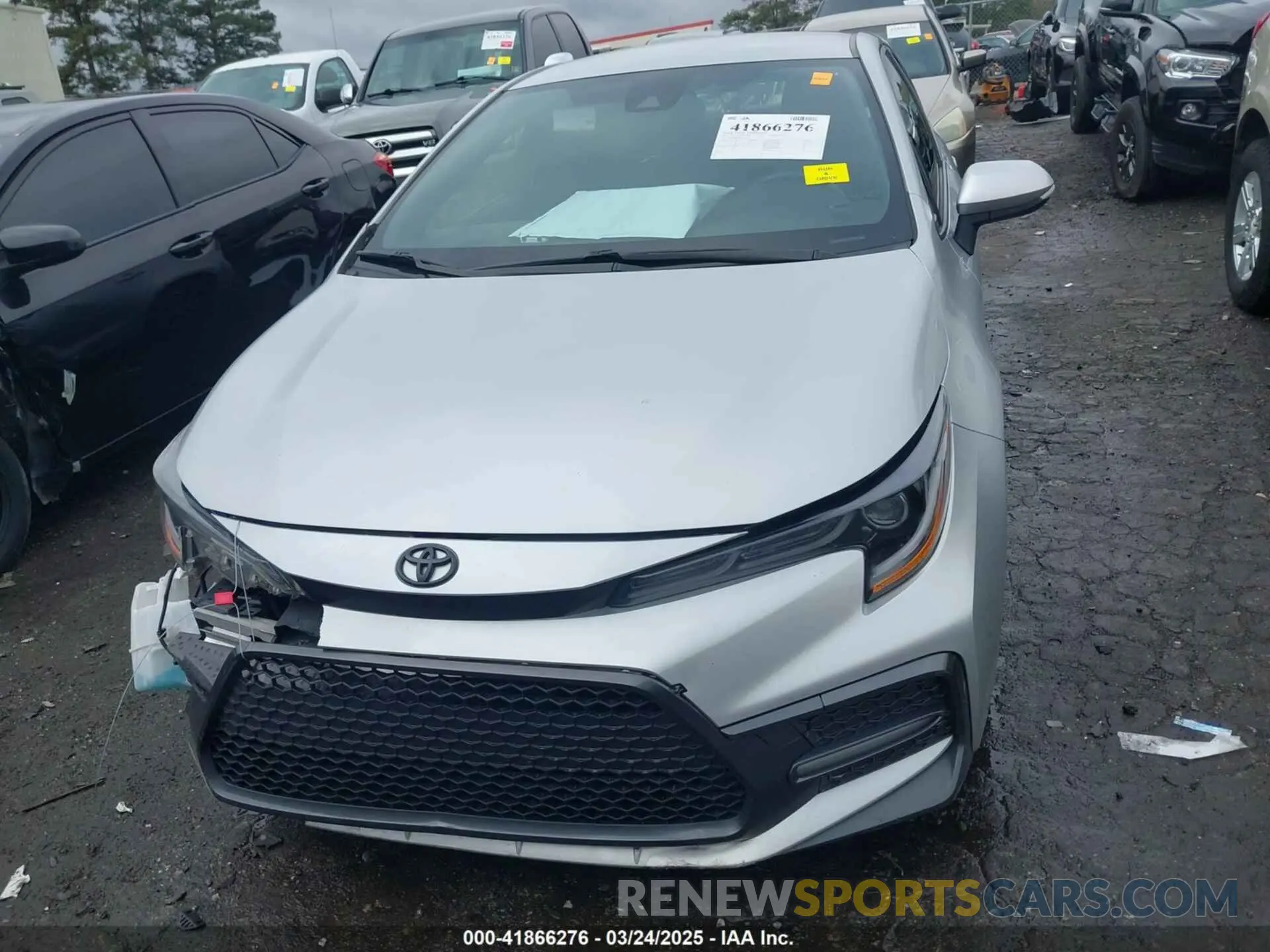 12 Photograph of a damaged car JTDS4MCE9MJ079227 TOYOTA COROLLA 2021