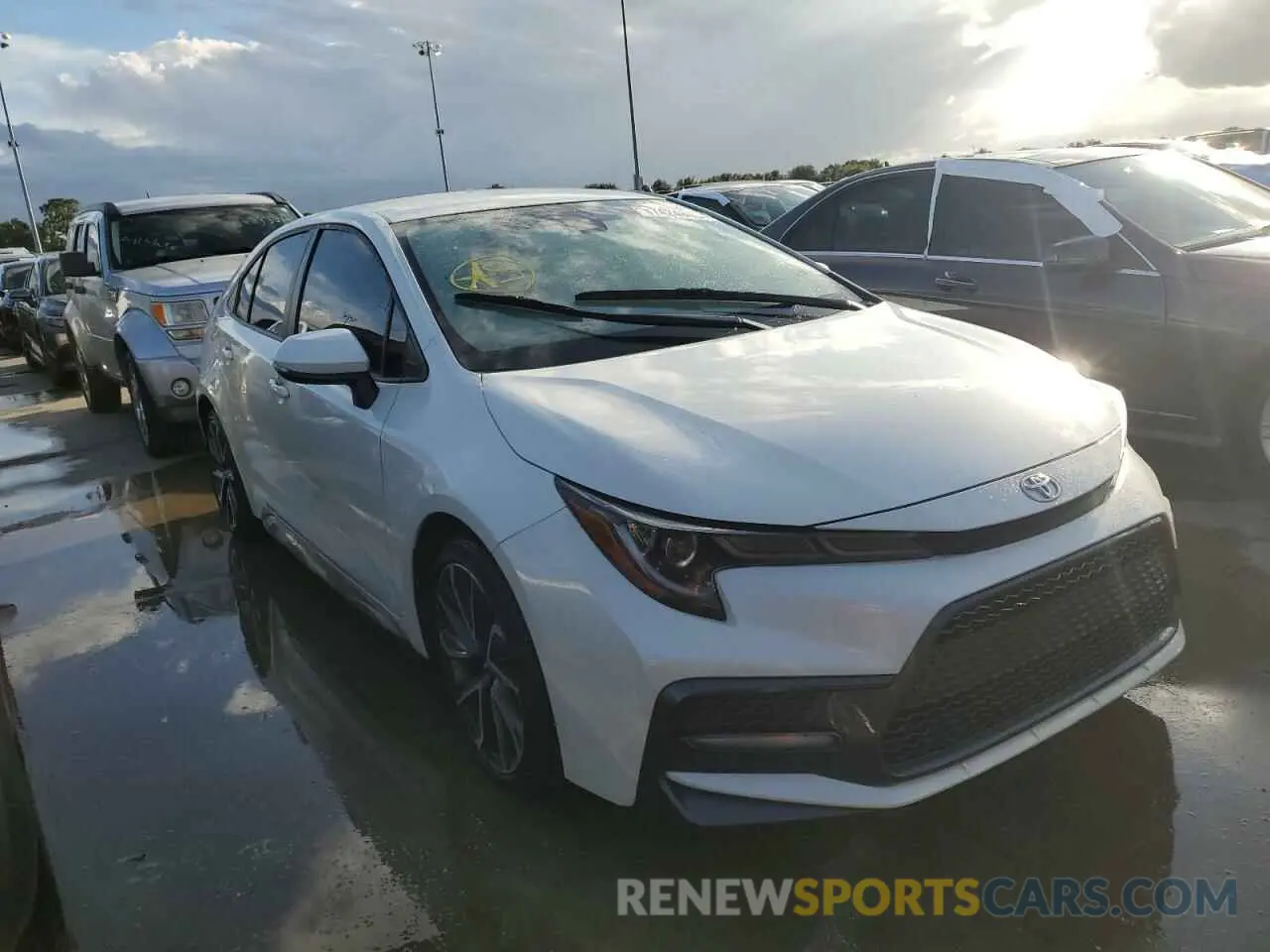 4 Photograph of a damaged car JTDS4MCEXMJ055891 TOYOTA COROLLA 2021