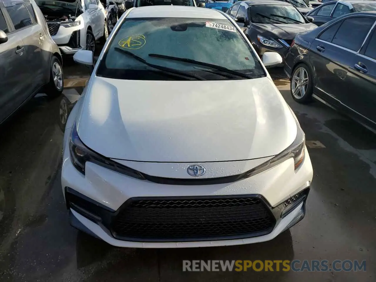 5 Photograph of a damaged car JTDS4MCEXMJ055891 TOYOTA COROLLA 2021