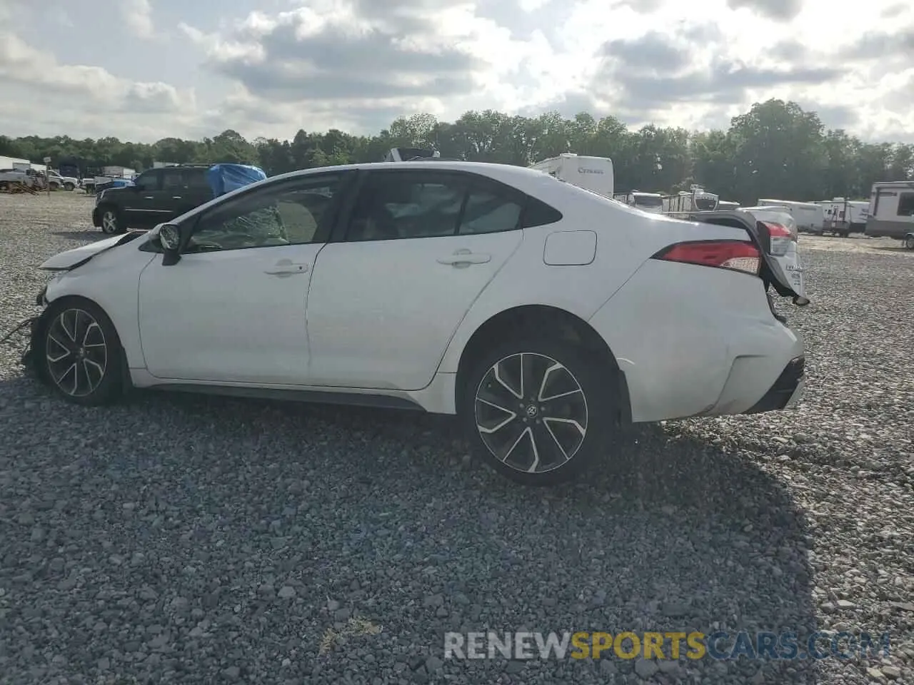 2 Photograph of a damaged car JTDS4MCEXMJ059200 TOYOTA COROLLA 2021
