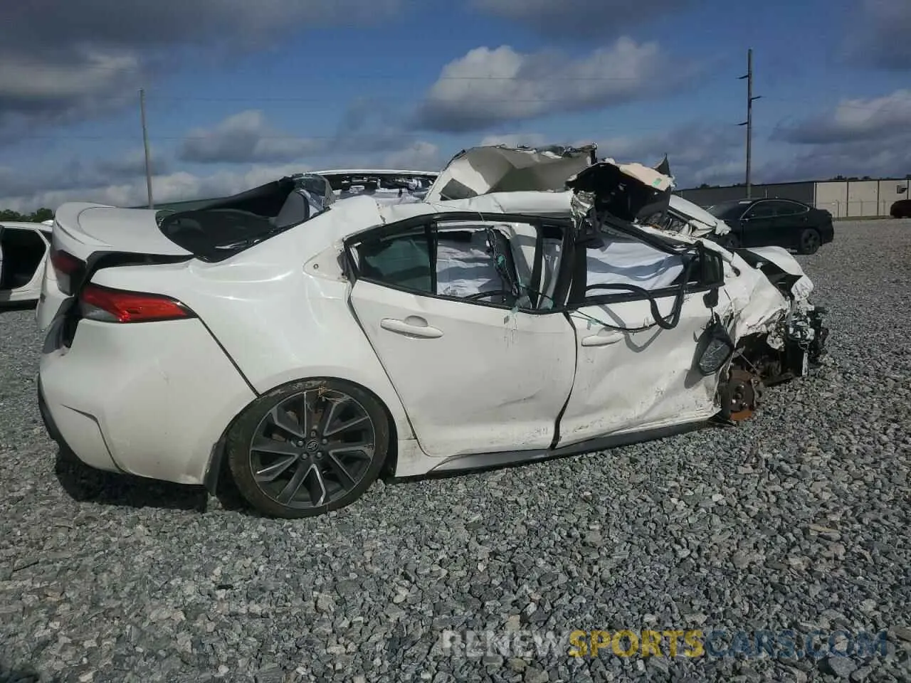 3 Photograph of a damaged car JTDS4MCEXMJ059200 TOYOTA COROLLA 2021