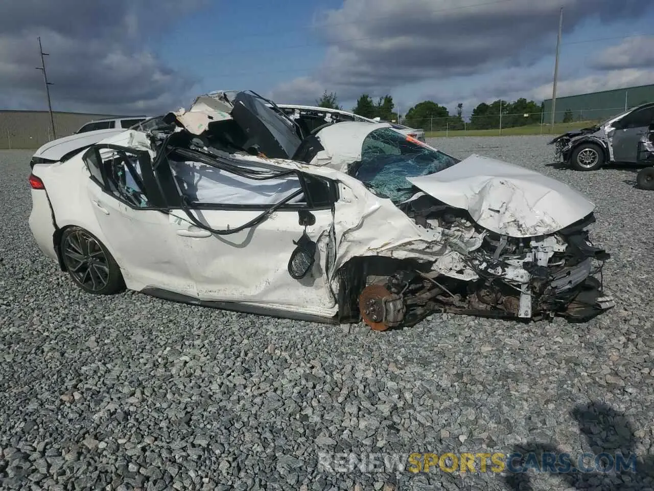 4 Photograph of a damaged car JTDS4MCEXMJ059200 TOYOTA COROLLA 2021