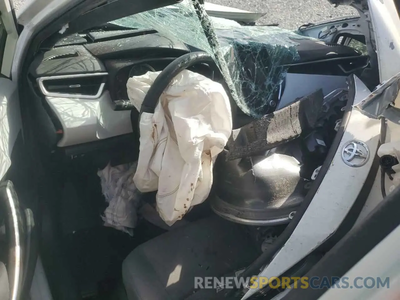8 Photograph of a damaged car JTDS4MCEXMJ059200 TOYOTA COROLLA 2021