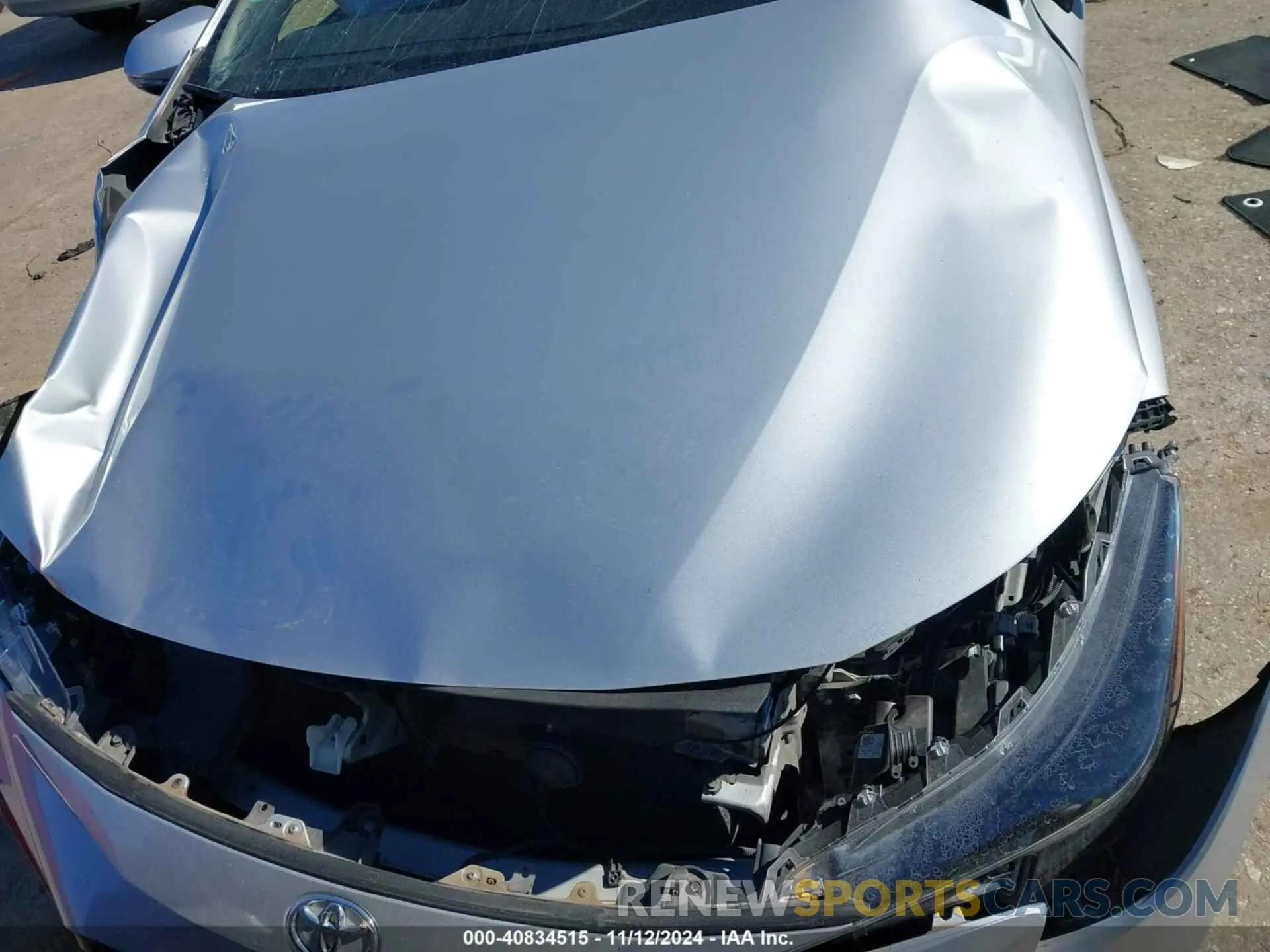 12 Photograph of a damaged car JTDS4MCEXMJ059715 TOYOTA COROLLA 2021