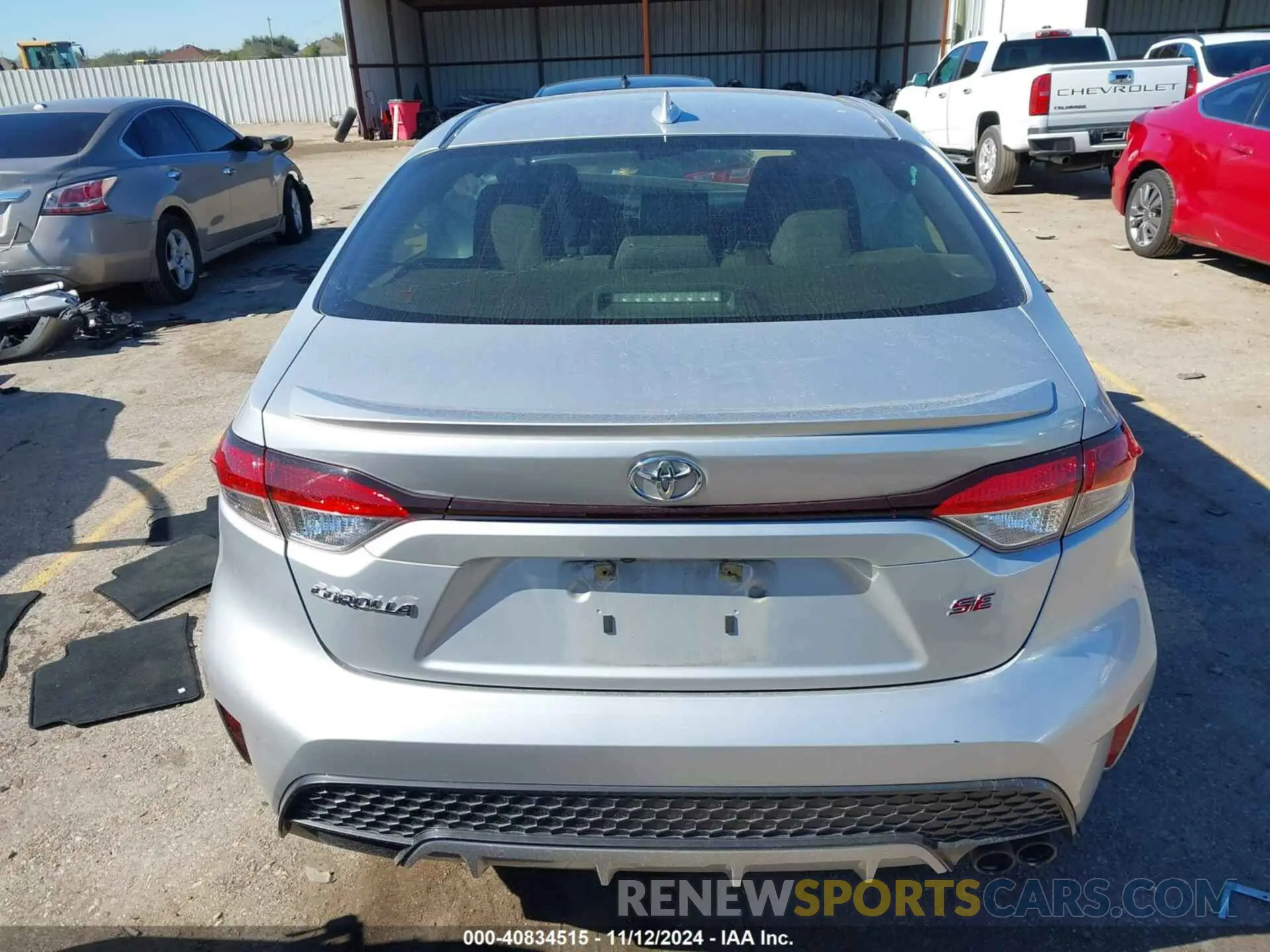 16 Photograph of a damaged car JTDS4MCEXMJ059715 TOYOTA COROLLA 2021