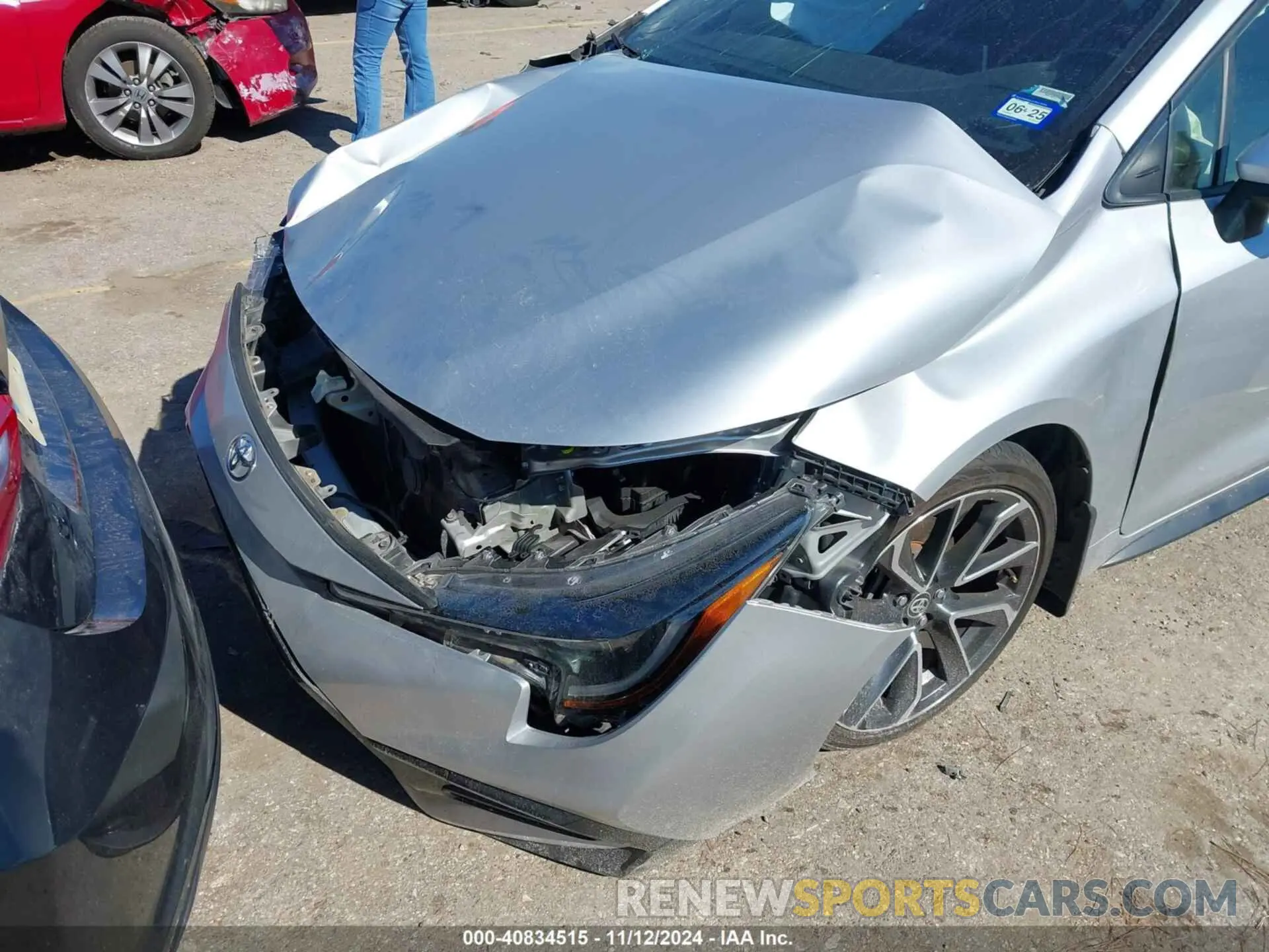 6 Photograph of a damaged car JTDS4MCEXMJ059715 TOYOTA COROLLA 2021