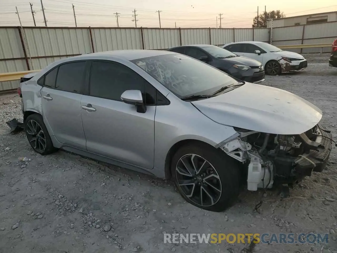 4 Photograph of a damaged car JTDS4MCEXMJ059858 TOYOTA COROLLA 2021