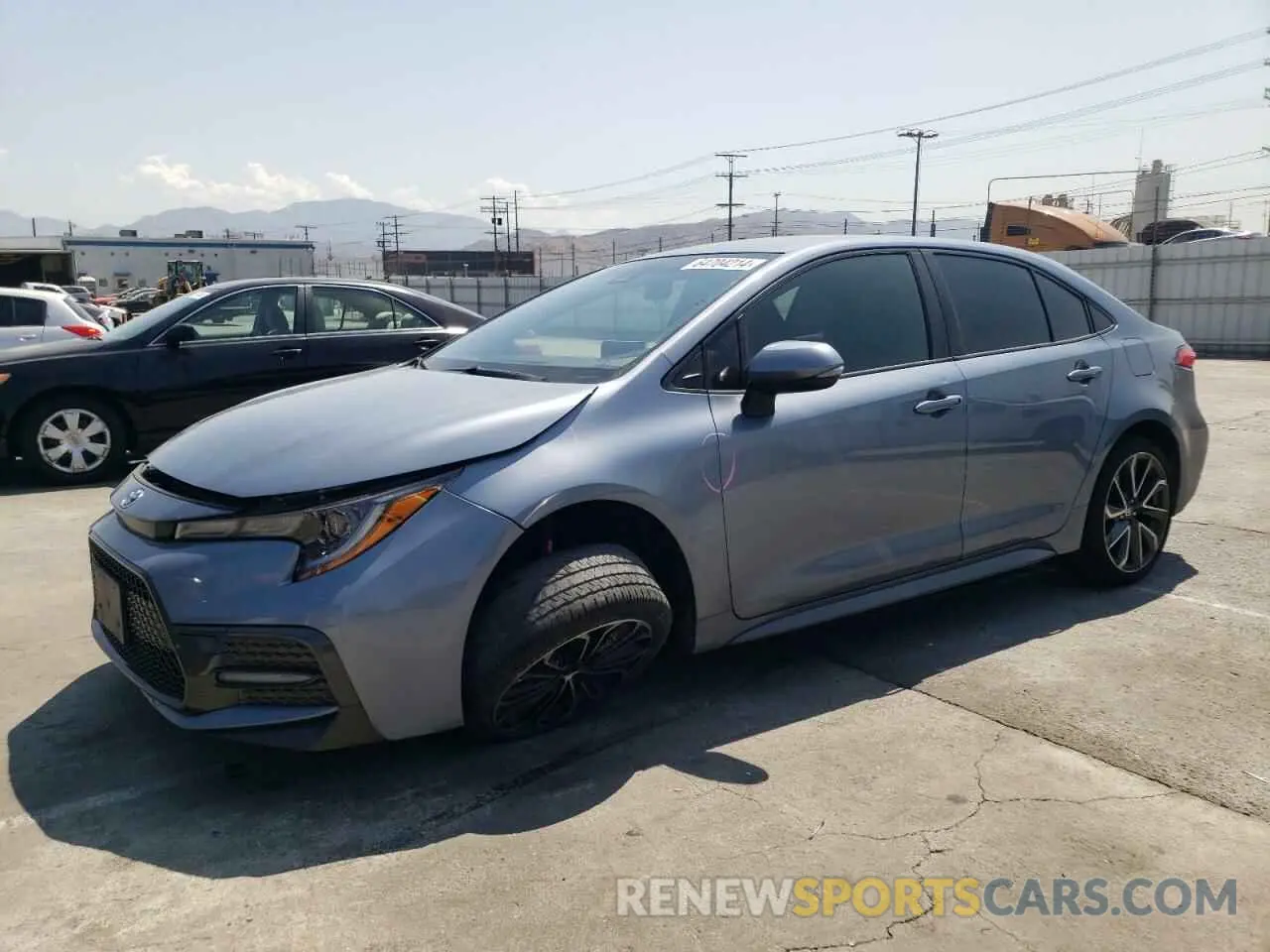 1 Photograph of a damaged car JTDS4MCEXMJ059911 TOYOTA COROLLA 2021