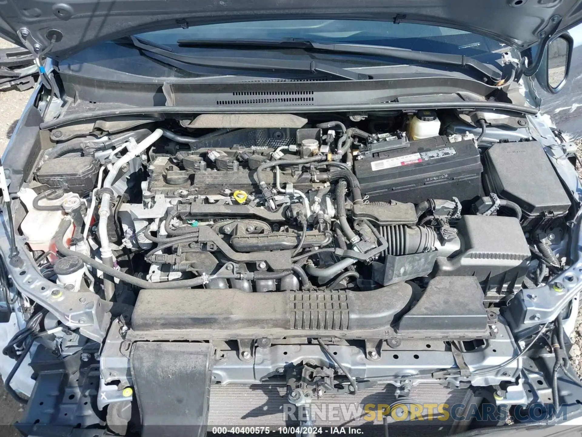 10 Photograph of a damaged car JTDS4MCEXMJ060959 TOYOTA COROLLA 2021