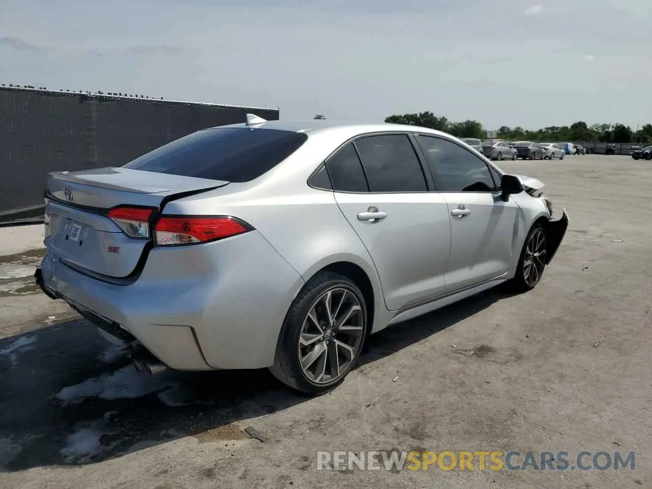 3 Photograph of a damaged car JTDS4MCEXMJ063117 TOYOTA COROLLA 2021