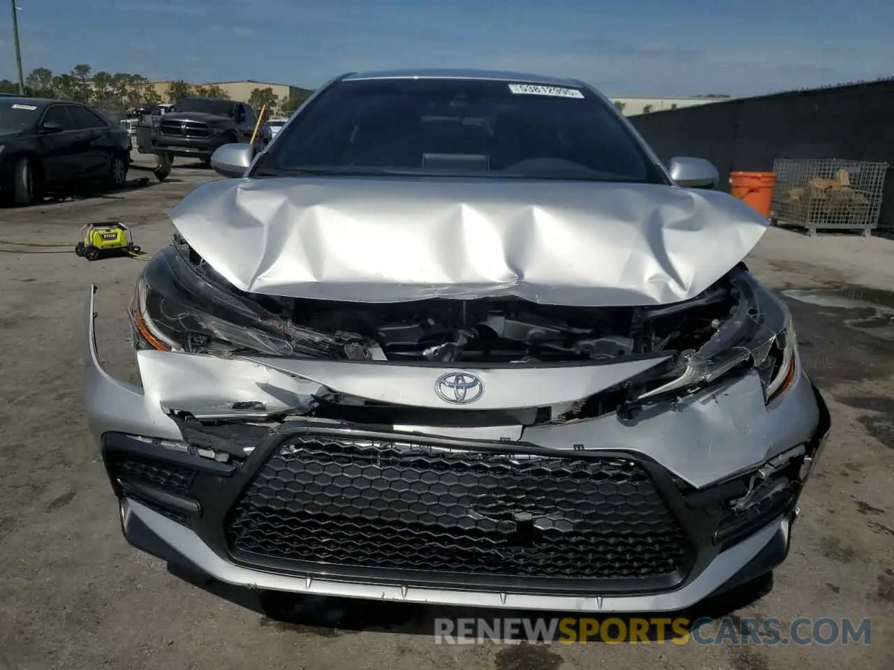 5 Photograph of a damaged car JTDS4MCEXMJ063117 TOYOTA COROLLA 2021