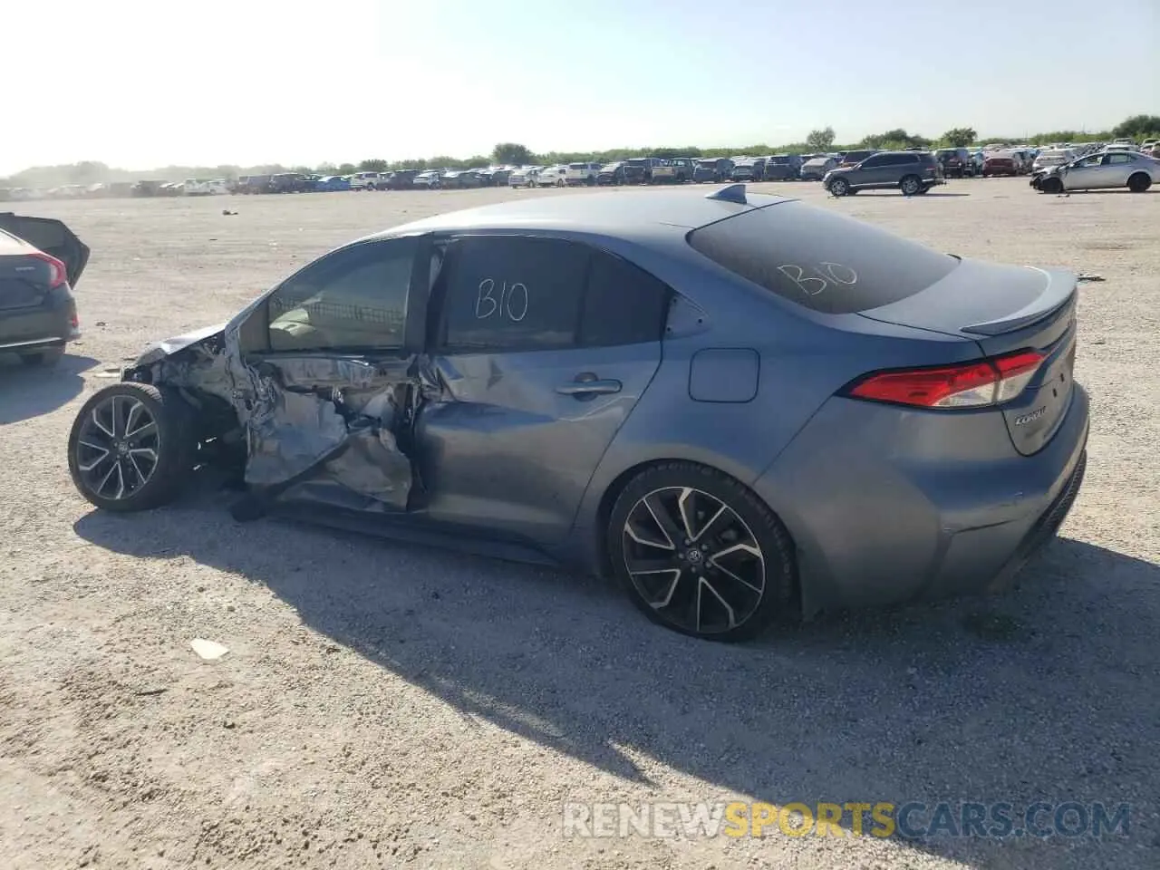 2 Photograph of a damaged car JTDS4MCEXMJ068821 TOYOTA COROLLA 2021