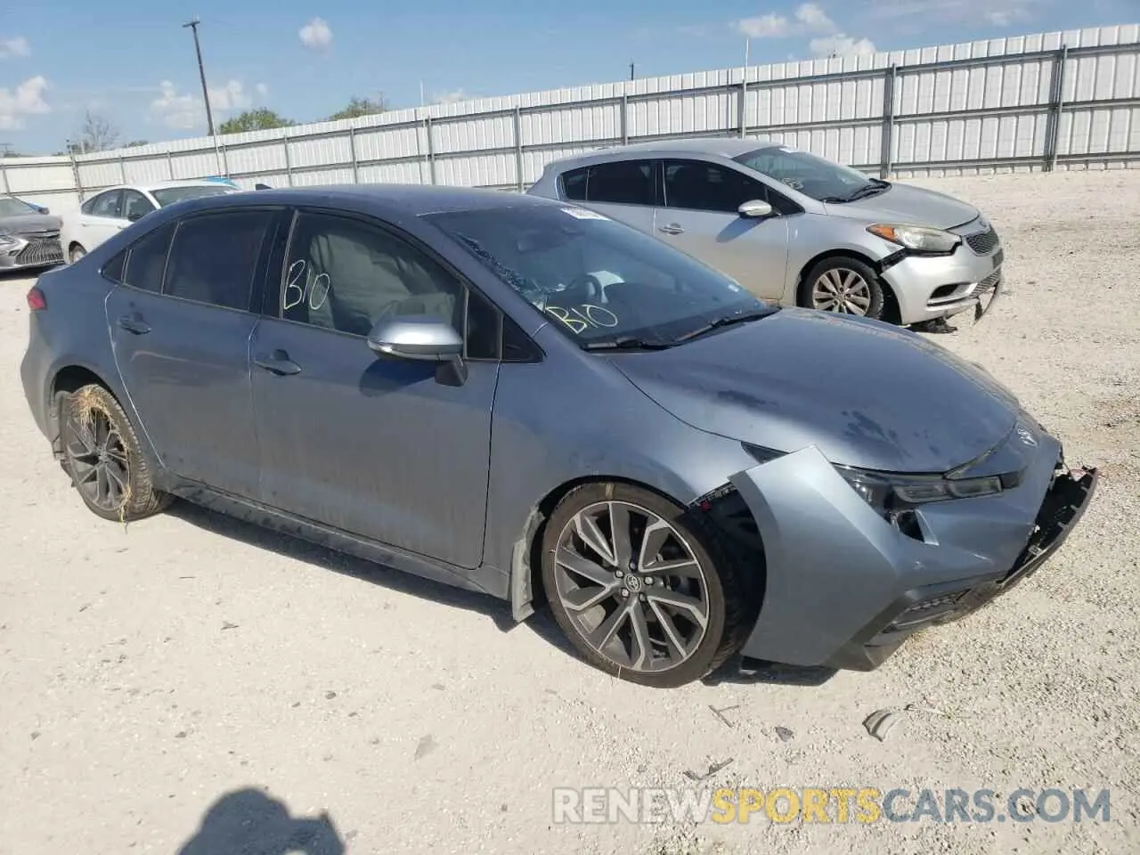 4 Photograph of a damaged car JTDS4MCEXMJ068821 TOYOTA COROLLA 2021