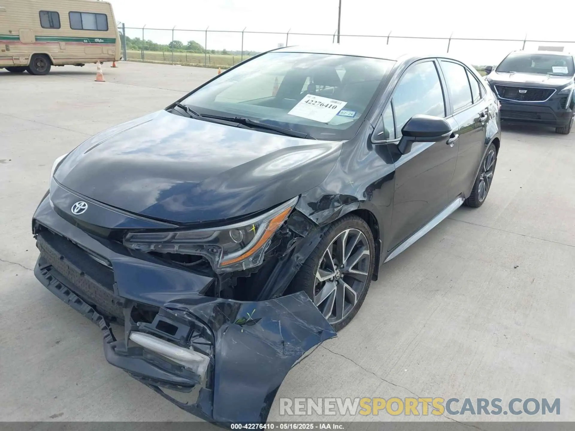 6 Photograph of a damaged car JTDS4MCEXMJ070195 TOYOTA COROLLA 2021