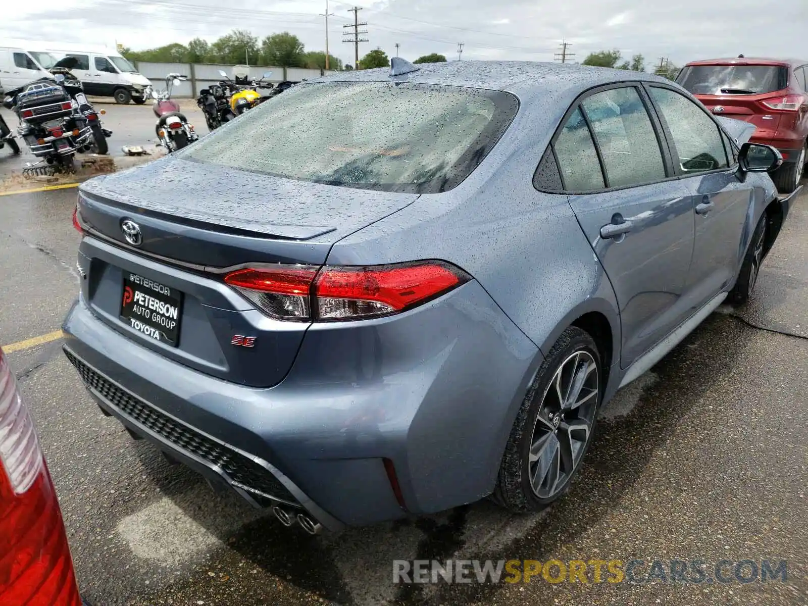 4 Photograph of a damaged car JTDS4MCEXMJ076806 TOYOTA COROLLA 2021