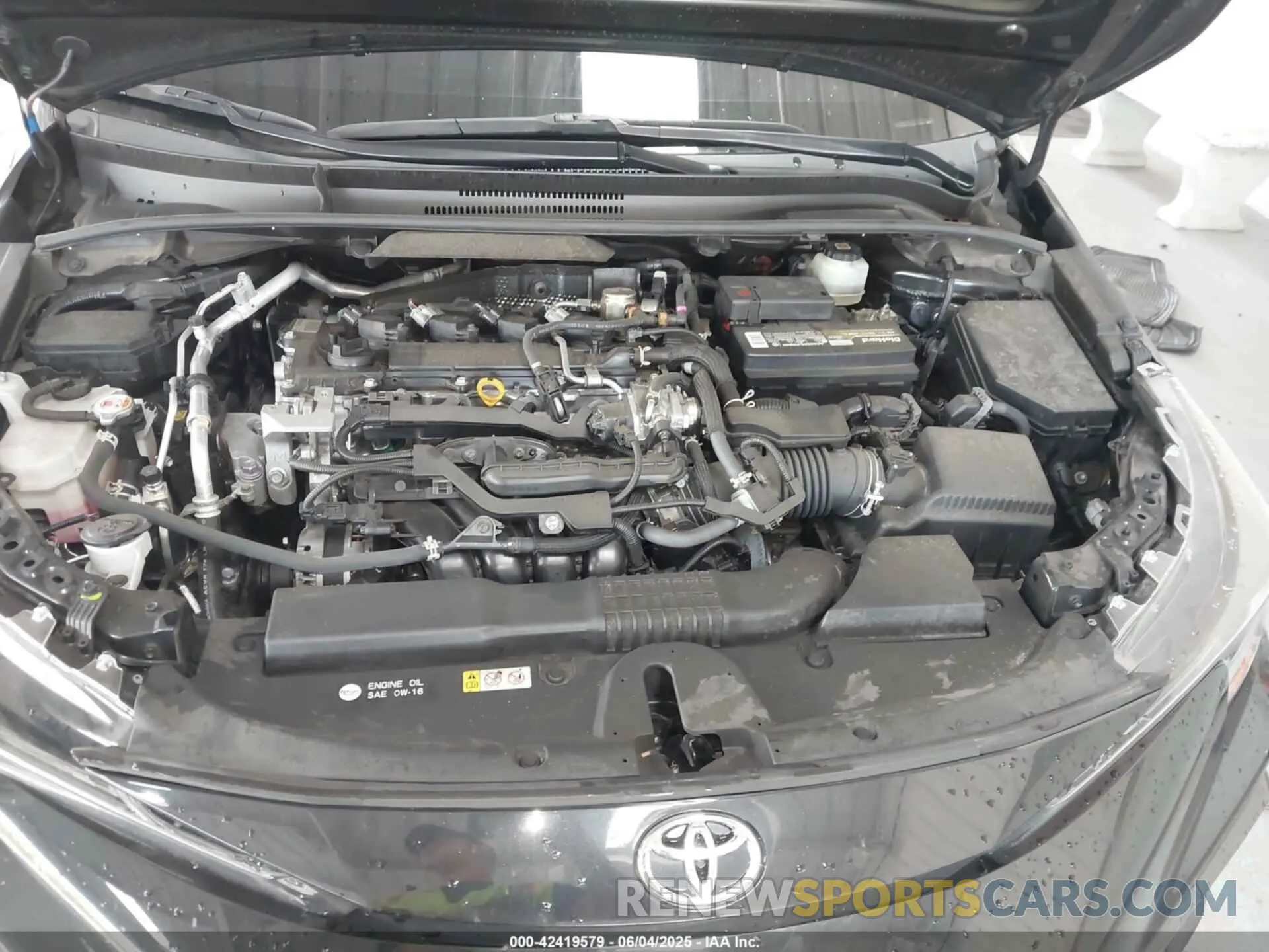 10 Photograph of a damaged car JTDS4MCEXMJ077390 TOYOTA COROLLA 2021