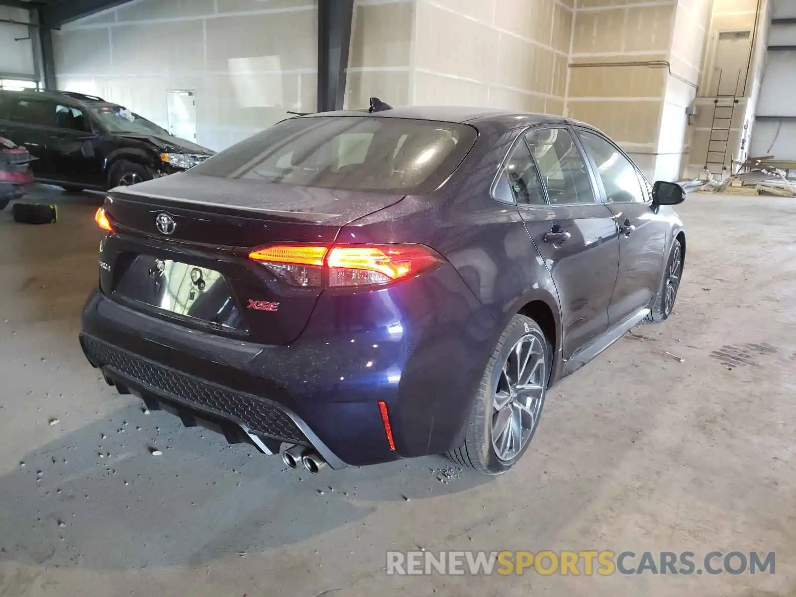 4 Photograph of a damaged car JTDT4MCE0MJ064734 TOYOTA COROLLA 2021