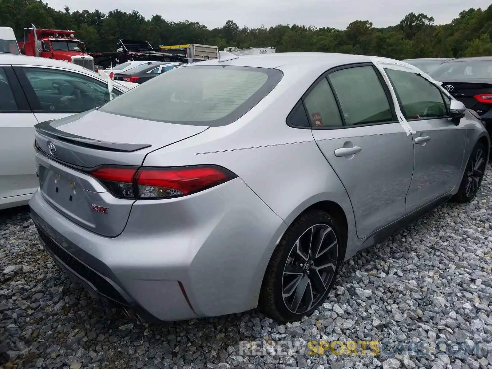 4 Photograph of a damaged car JTDT4MCE2MJ068736 TOYOTA COROLLA 2021