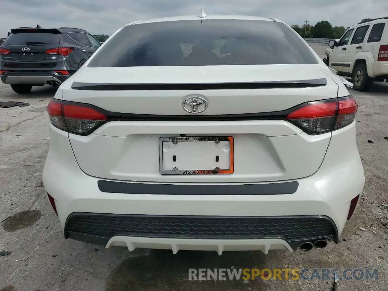 6 Photograph of a damaged car JTDT4MCE5MJ079083 TOYOTA COROLLA 2021
