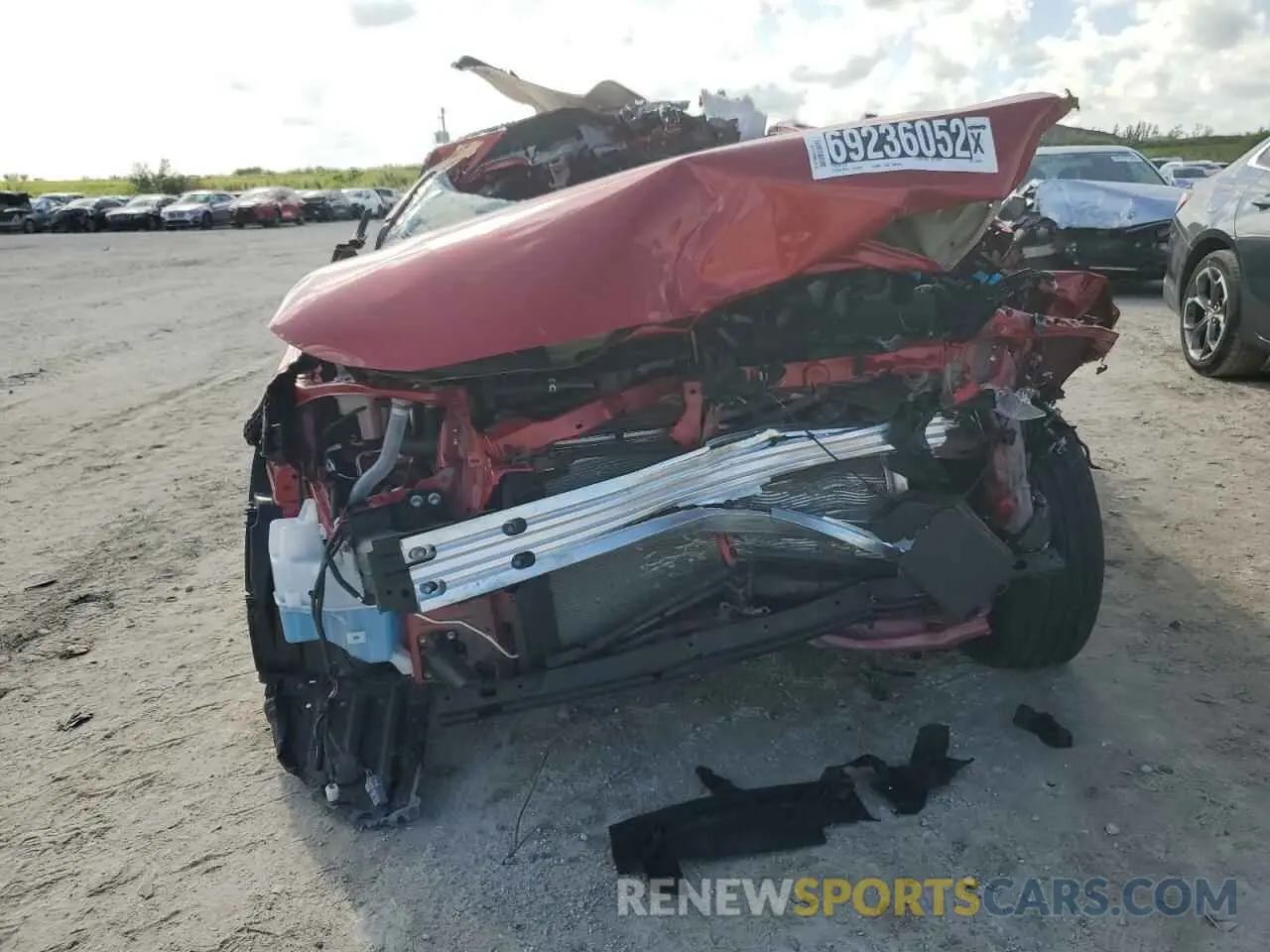 5 Photograph of a damaged car JTDT4MCE8MJ056221 TOYOTA COROLLA 2021