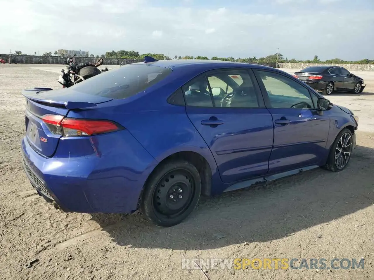3 Photograph of a damaged car JTDT4MCE8MJ074332 TOYOTA COROLLA 2021