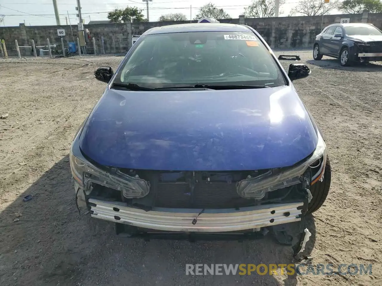 5 Photograph of a damaged car JTDT4MCE8MJ074332 TOYOTA COROLLA 2021