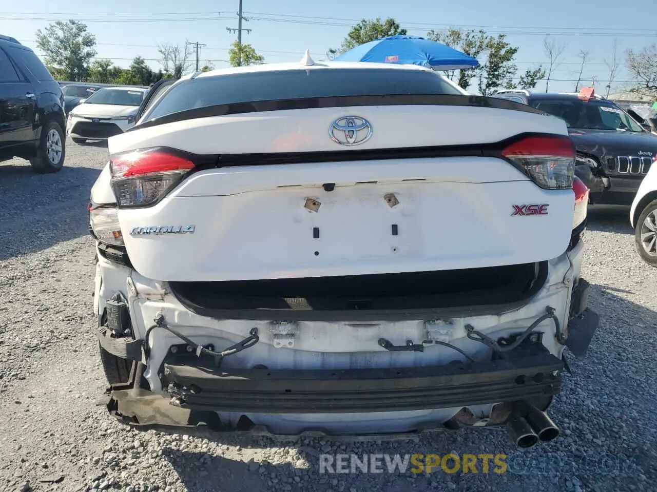 6 Photograph of a damaged car JTDT4MCEXMJ058617 TOYOTA COROLLA 2021