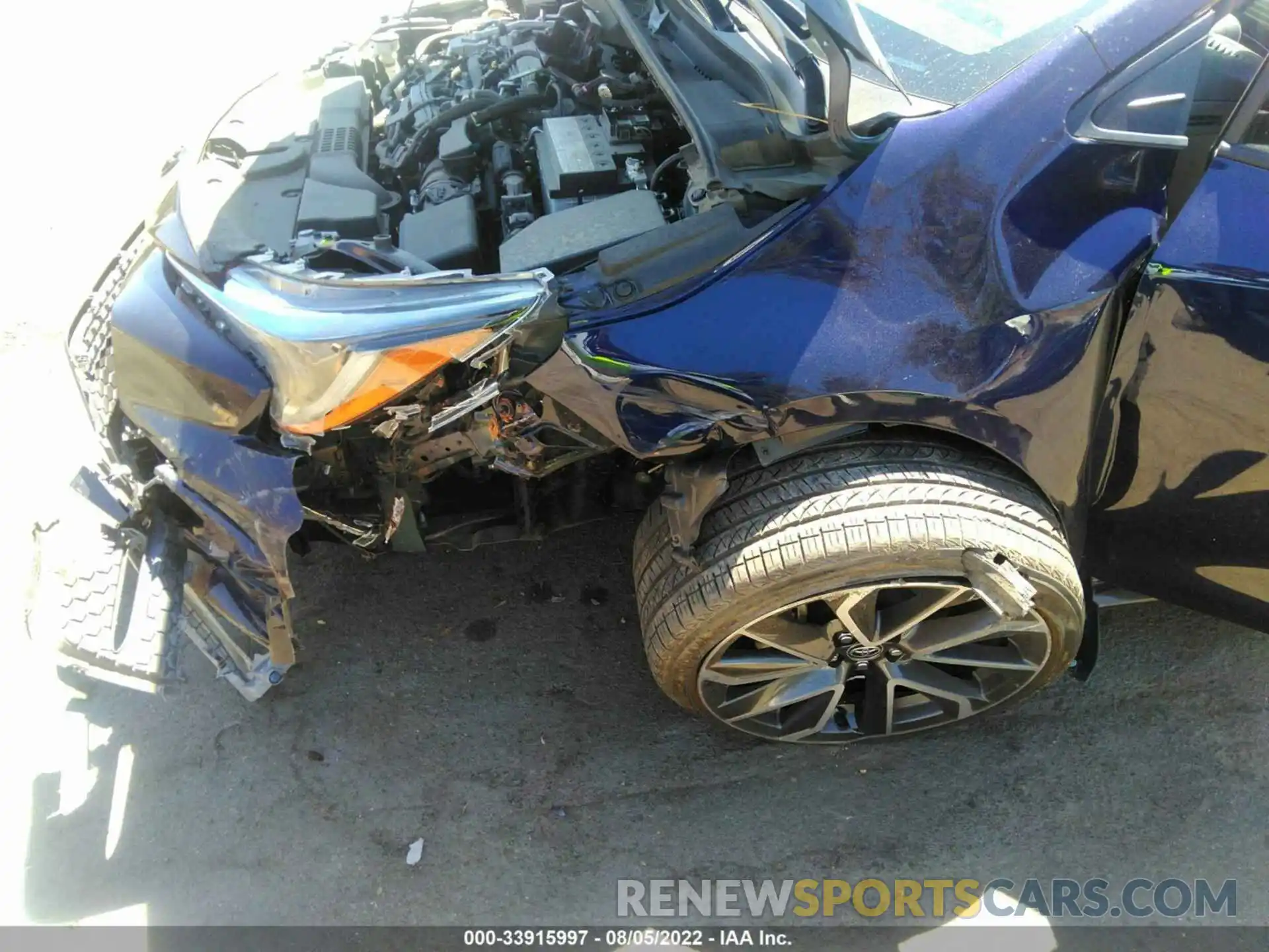 6 Photograph of a damaged car JTDT4MCEXMJ060464 TOYOTA COROLLA 2021