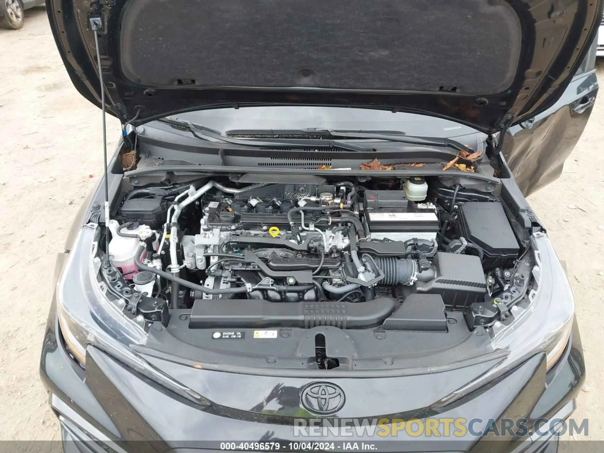 10 Photograph of a damaged car JTDT4MCEXMJ078365 TOYOTA COROLLA 2021