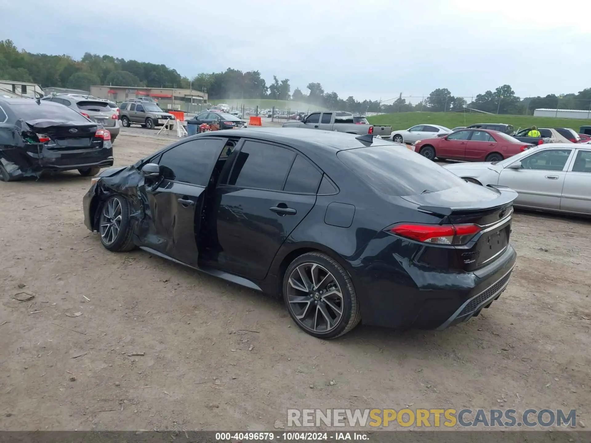 3 Photograph of a damaged car JTDT4MCEXMJ078365 TOYOTA COROLLA 2021