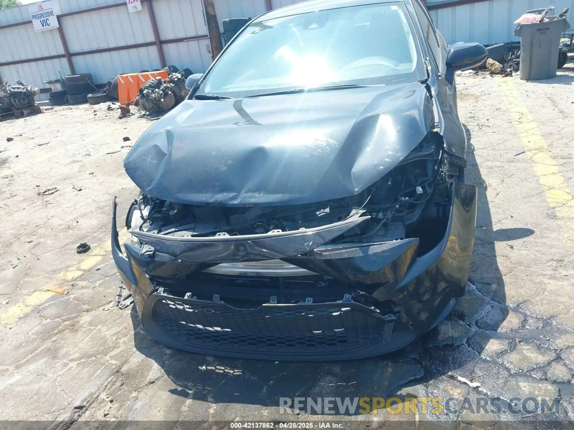 6 Photograph of a damaged car JTDVPMAE0MJ121646 TOYOTA COROLLA 2021