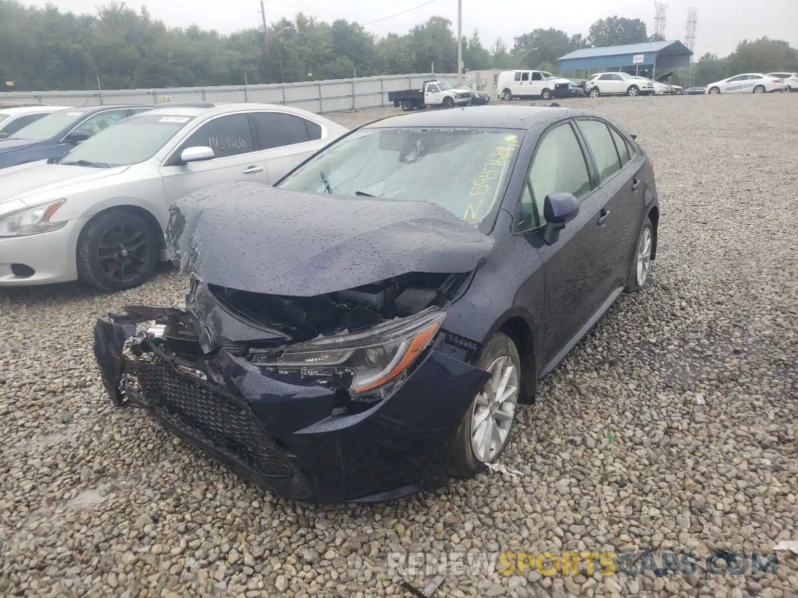 2 Photograph of a damaged car JTDVPMAE0MJ123168 TOYOTA COROLLA 2021