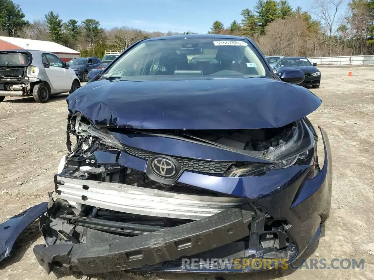 5 Photograph of a damaged car JTDVPMAE0MJ132470 TOYOTA COROLLA 2021