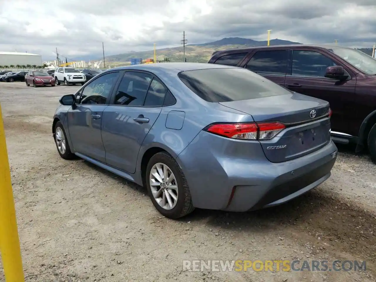 3 Photograph of a damaged car JTDVPMAE0MJ137880 TOYOTA COROLLA 2021