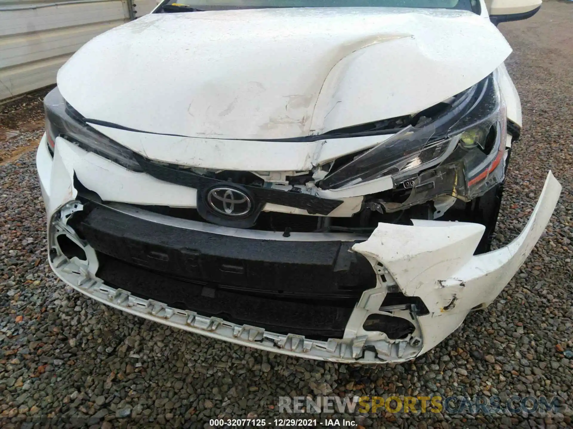 6 Photograph of a damaged car JTDVPMAE0MJ148927 TOYOTA COROLLA 2021