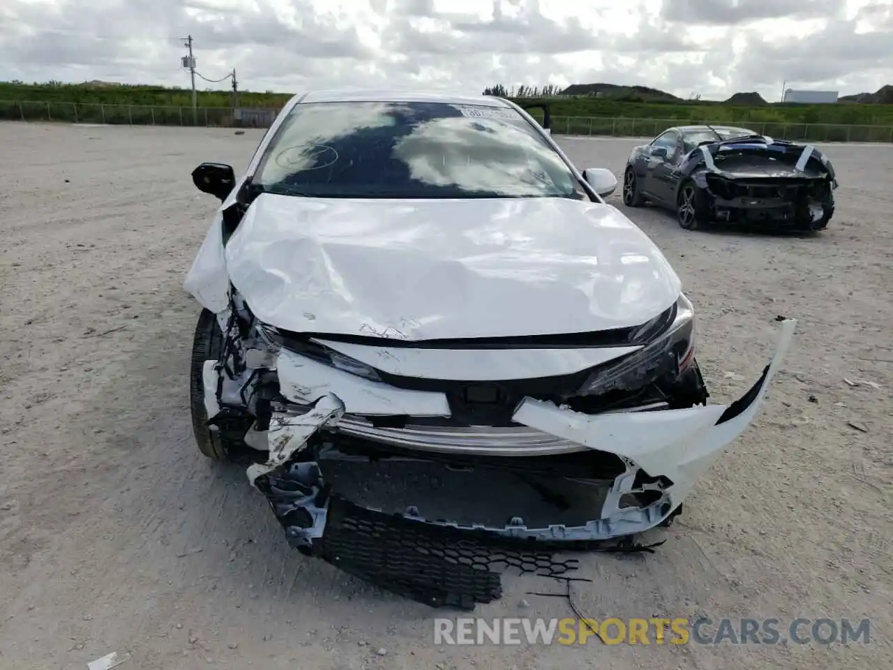 9 Photograph of a damaged car JTDVPMAE0MJ161080 TOYOTA COROLLA 2021