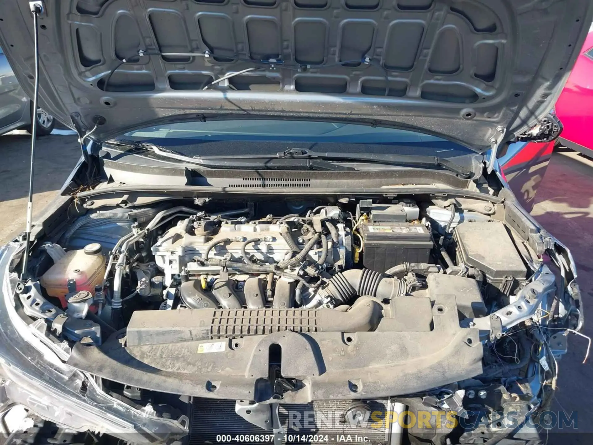 10 Photograph of a damaged car JTDVPMAE0MJ164996 TOYOTA COROLLA 2021