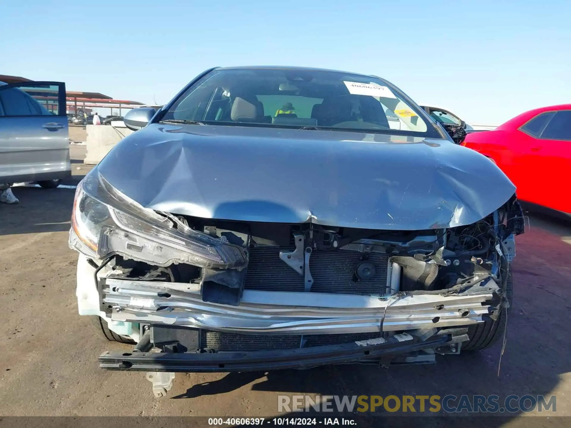 6 Photograph of a damaged car JTDVPMAE0MJ164996 TOYOTA COROLLA 2021