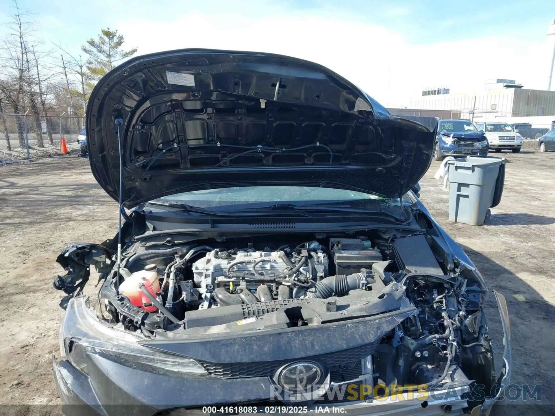 10 Photograph of a damaged car JTDVPMAE1MJ138729 TOYOTA COROLLA 2021