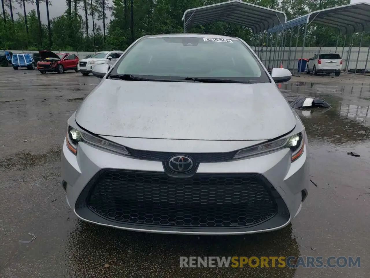 5 Photograph of a damaged car JTDVPMAE2MJ118909 TOYOTA COROLLA 2021