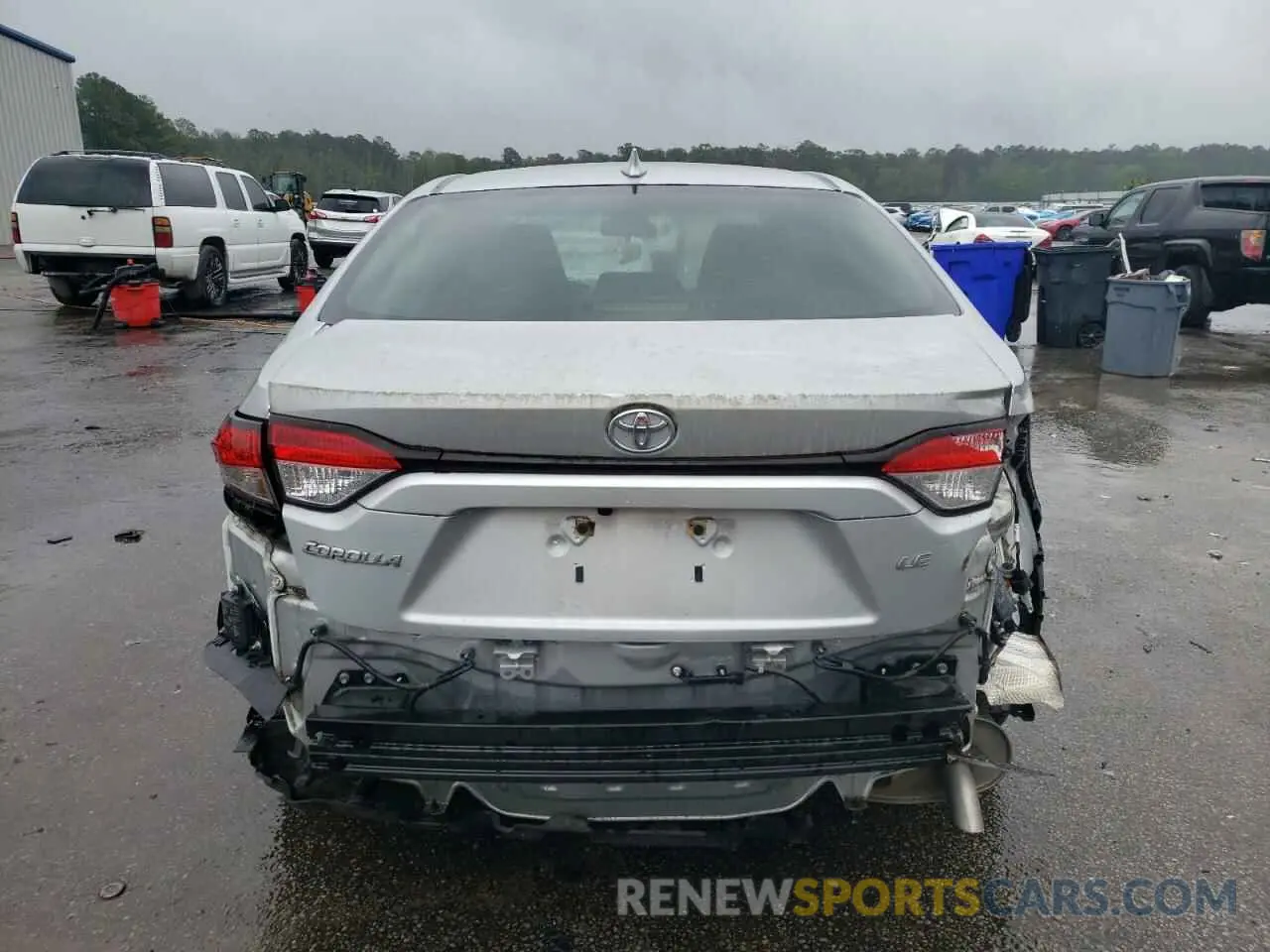 6 Photograph of a damaged car JTDVPMAE2MJ118909 TOYOTA COROLLA 2021