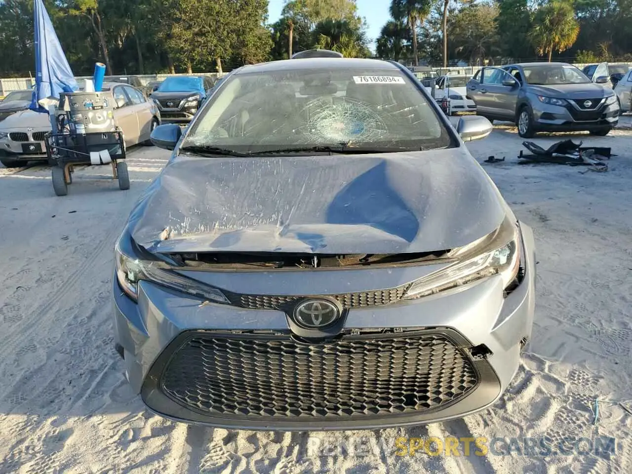 5 Photograph of a damaged car JTDVPMAE2MJ121759 TOYOTA COROLLA 2021
