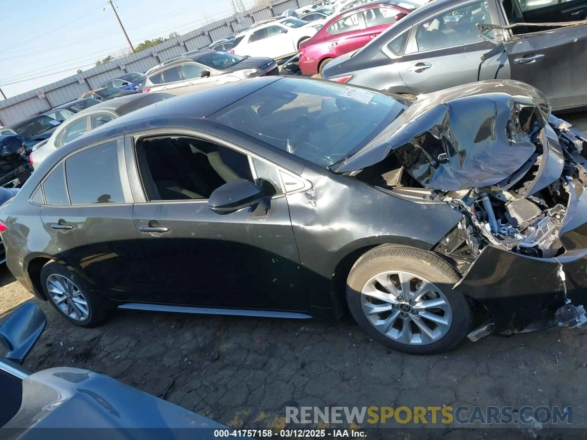 13 Photograph of a damaged car JTDVPMAE2MJ123219 TOYOTA COROLLA 2021