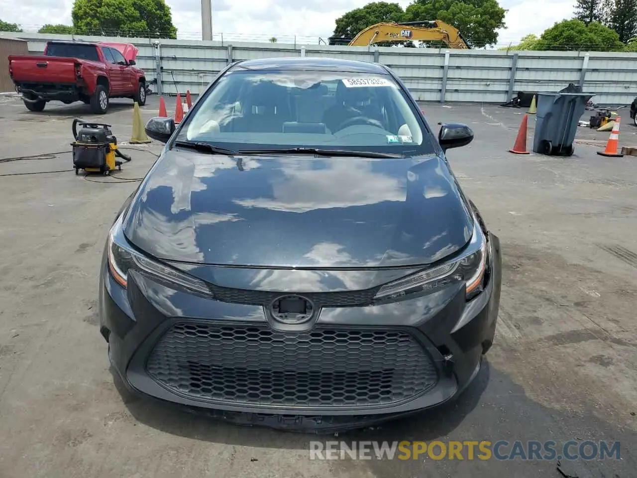 5 Photograph of a damaged car JTDVPMAE2MJ129408 TOYOTA COROLLA 2021