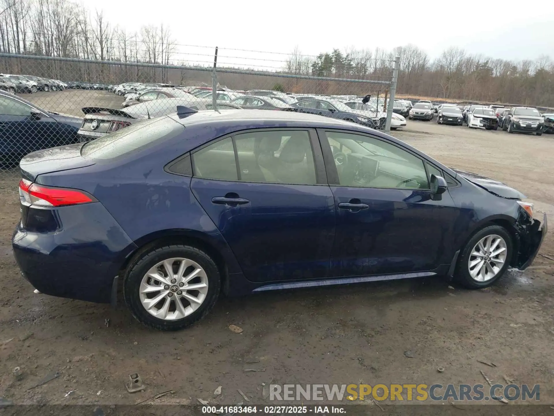 14 Photograph of a damaged car JTDVPMAE2MJ155121 TOYOTA COROLLA 2021
